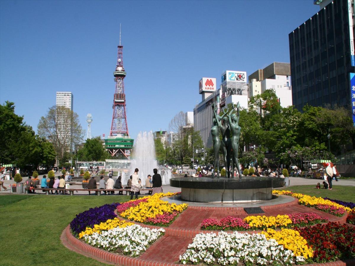 Tenza Hotel & Skyspa At Sapporo Central Exterior foto