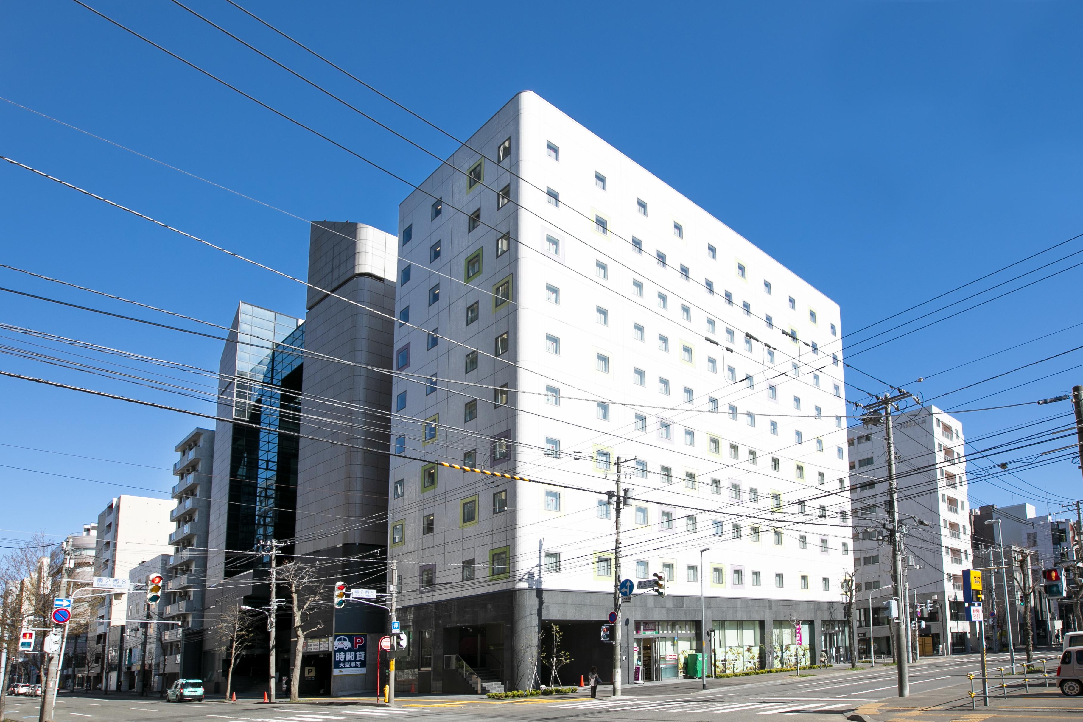 Tenza Hotel & Skyspa At Sapporo Central Exterior foto